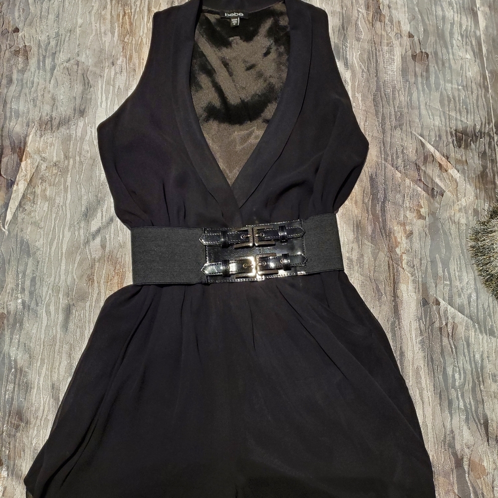 Black dressy shorts jumper sz M